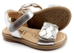 Old Soles 551 Girl's Harlequin Sandal, Silver/Glam Argent Sale