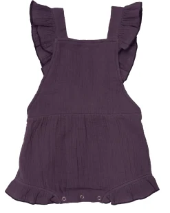 Old Soles Star Child Ruffled Romper Amethyst New
