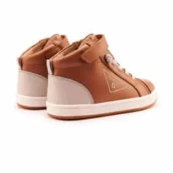 Old Soles Boy's 1000 Brigade High Top Casual Shoes - Tan/Gris Best
