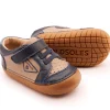 Old Soles Boy's & Girl's 4094 Badge Pave Casual Shoes - Taupe / Navy / Indigo Best