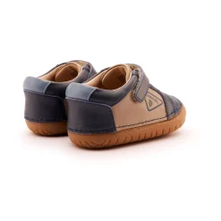 Old Soles Boy's & Girl's 4094 Badge Pave Casual Shoes - Taupe / Navy / Indigo Best
