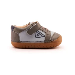 Old Soles Boy's & Girl's 4094 Badge Pave Casual Shoes - Dusty Blue / Grey / Navy Sale