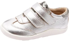 Old Soles Boy's & Girl's 8012 Path Way Shoe - Silver/Grey Serp Hot