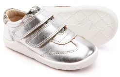 Old Soles Boy's & Girl's 8012 Path Way Shoe - Silver/Grey Serp Hot