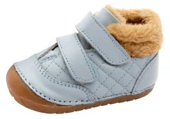 Old Soles Boy's & Girl's 4069 Quilty Bear Pave Sneaker Booties - Dusty Blue Fashion