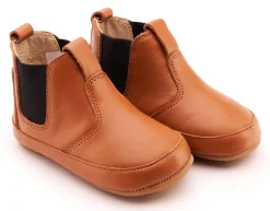 Old Soles Boy's & Girl's 188R Bambini Local Boots/Dress Shoes - Tan / Black Outlet