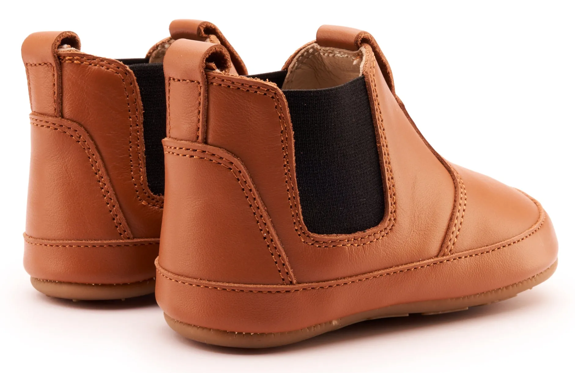 Old Soles Boy's & Girl's 188R Bambini Local Boots/Dress Shoes - Tan / Black Outlet