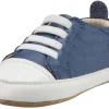Old Soles Boy's & Girl's 106R Eazy Jogger Vintage Trainer Denim Blue Sneakers Fashion