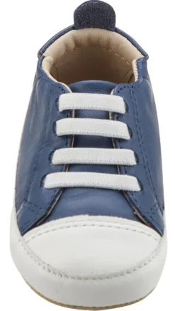 Old Soles Boy's & Girl's 106R Eazy Jogger Vintage Trainer Denim Blue Sneakers Fashion