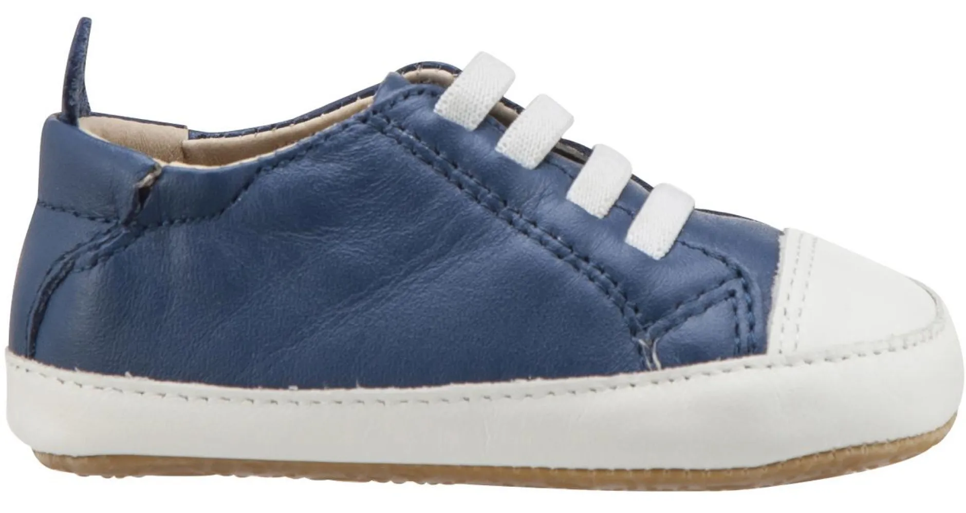 Old Soles Boy's & Girl's 106R Eazy Jogger Vintage Trainer Denim Blue Sneakers Fashion