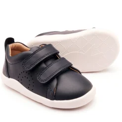 Old Soles Boy's 8056 Little Tot Casual Shoes - Navy / White Sole Discount