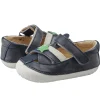 Old Soles Boy's 4078 Marching Pave Shoes - Navy/Gris/Navy/Neon Green Clearance