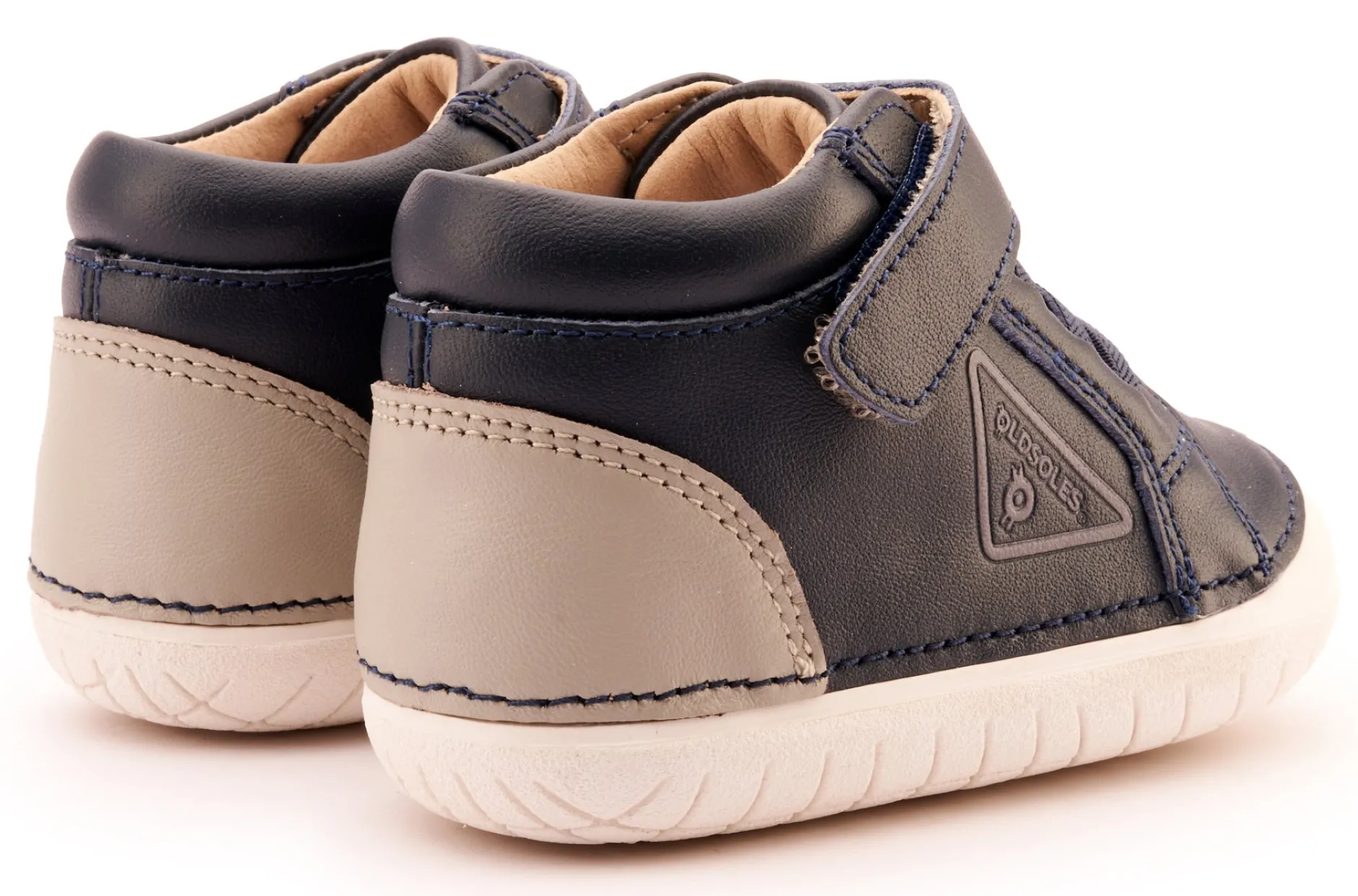 Old Soles Boy's 4096 Sensa Pave Casual Shoes - Navy / Gris Discount