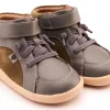 Old Soles Boy's 8039 Woodford Casual Shoes - Militare Suede / Grey Fashion