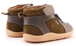 Old Soles Boy's 8039 Woodford Casual Shoes - Militare Suede / Grey Fashion