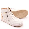 Old Soles Boy's and Girl's High Splash Casual Shoes - Snow / Gold / White Gold Outlet