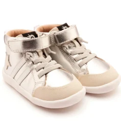 Old Soles Boy's and Girl's BossGround Casual Shoes - Silver / Sporco / Snow New