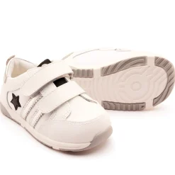 Old Soles Boy's and Girl's Field Squad Casual Shoes - Snow / Silver / Black Fashion