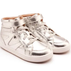 Old Soles Boy's and Girl's Cheersta Casual Shoes - Silver Best