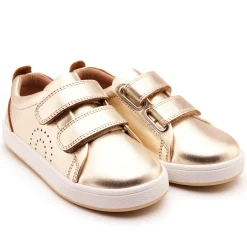 Old Soles Boy's and Girl's Big Tot Casual Shoes - Gold Clearance