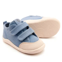Old Soles Boy's and Girl's Salty Ground Casual Shoes - Light Denim Canvas Fashion
