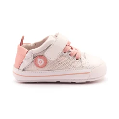 Old Soles Boy's and Girl's 0083RT Baby Mesh Casual Shoes - Snow / Cipria / Snow Sole Clearance