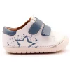 Old Soles Boy's and Girl's 4101 Pave Splash Casual Shoes - Snow / Indigo / White Sole Sale