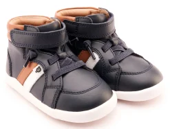 Old Soles Boy's and Girl's 8044 Tar Ground Casual Shoes - Navy / Tan / Snow Sale