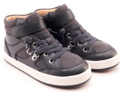 Old Soles Boy's and Girl's 1001 Work Kicks Casual Shoes - Navy / Navy Mesh / White Navy Sole Clearance