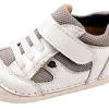 Old Soles Boy's and Girl's 4047 Bru Pave Sneakers - Snow/Light Grey/Navy New