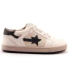 Old Soles Boy's and Girl's Star Runner Casual Shoes - Snow / Navy / Gris New