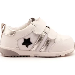 Old Soles Boy's and Girl's Field Squad Casual Shoes - Snow / Silver / Black Fashion