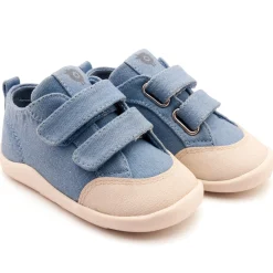 Old Soles Boy's and Girl's Salty Ground Casual Shoes - Light Denim Canvas Fashion