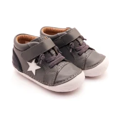 Old Soles Boy's and Girl's Champster Pave Casual Shoes - Shadow / Navy / Snow Fashion
