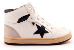 Old Soles Boy's and Girl's 1002 Star Tracker Casual Shoes - Snow / Navy / Gris / Natural Navy Sole Online