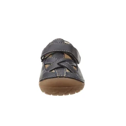 Old Soles Boy's and Girl's Thread Pave Leather Shoes, Navy Discount