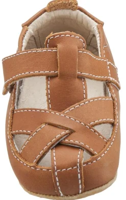 Old Soles Boy's and Girl's Thread Shoe Fisherman Leather Sandals, Tan New