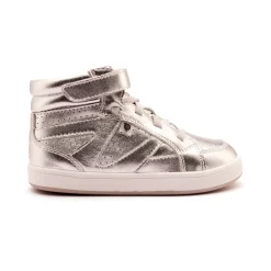 Old Soles Boy's and Girl's Cheersta Casual Shoes - Silver Best