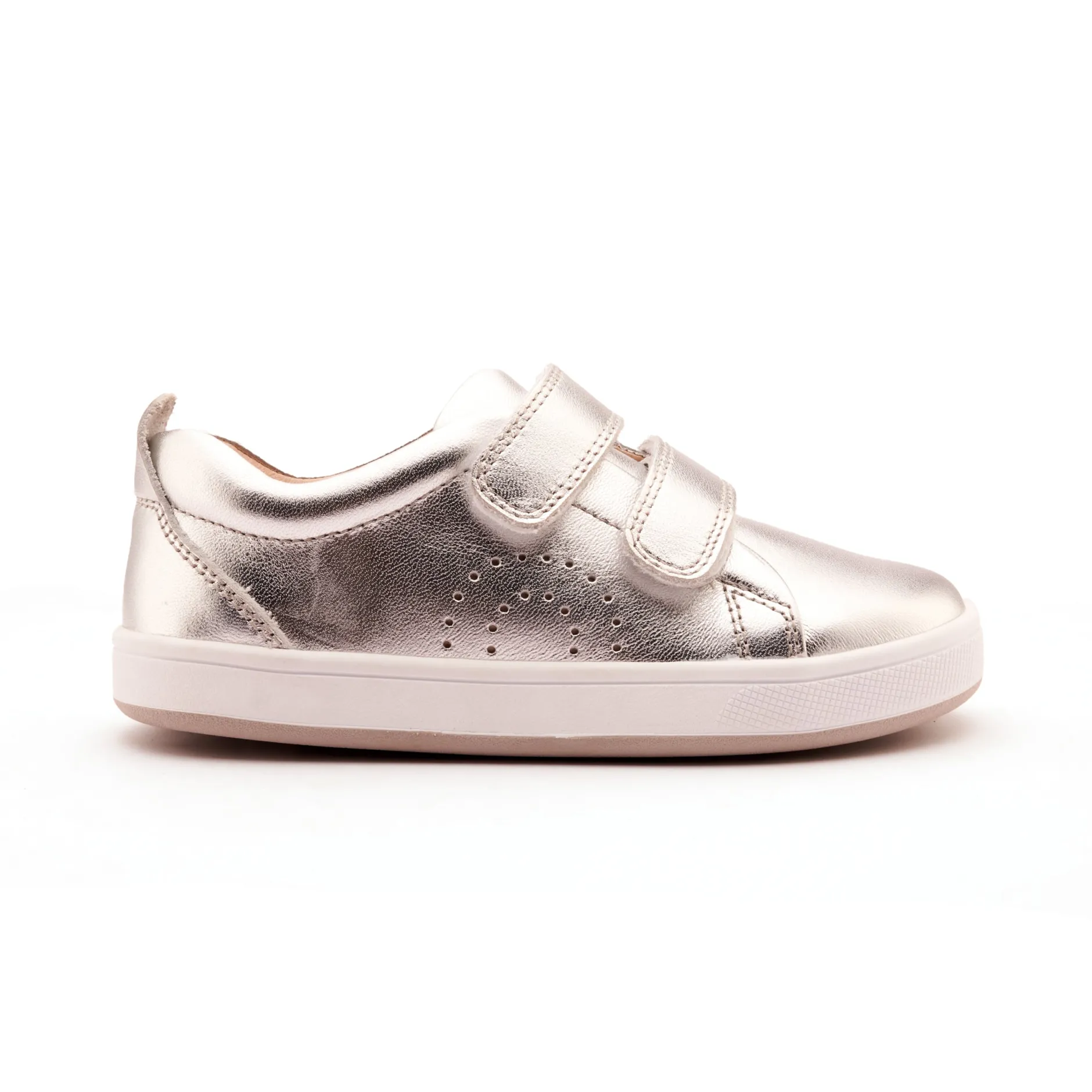 Old Soles Boy's and Girl's Big Tot Casual Shoes - Silver Discount