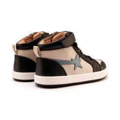 Old Soles Boy's and Girl's Team-Star Casual Shoes - Black / Gris / Indigo New