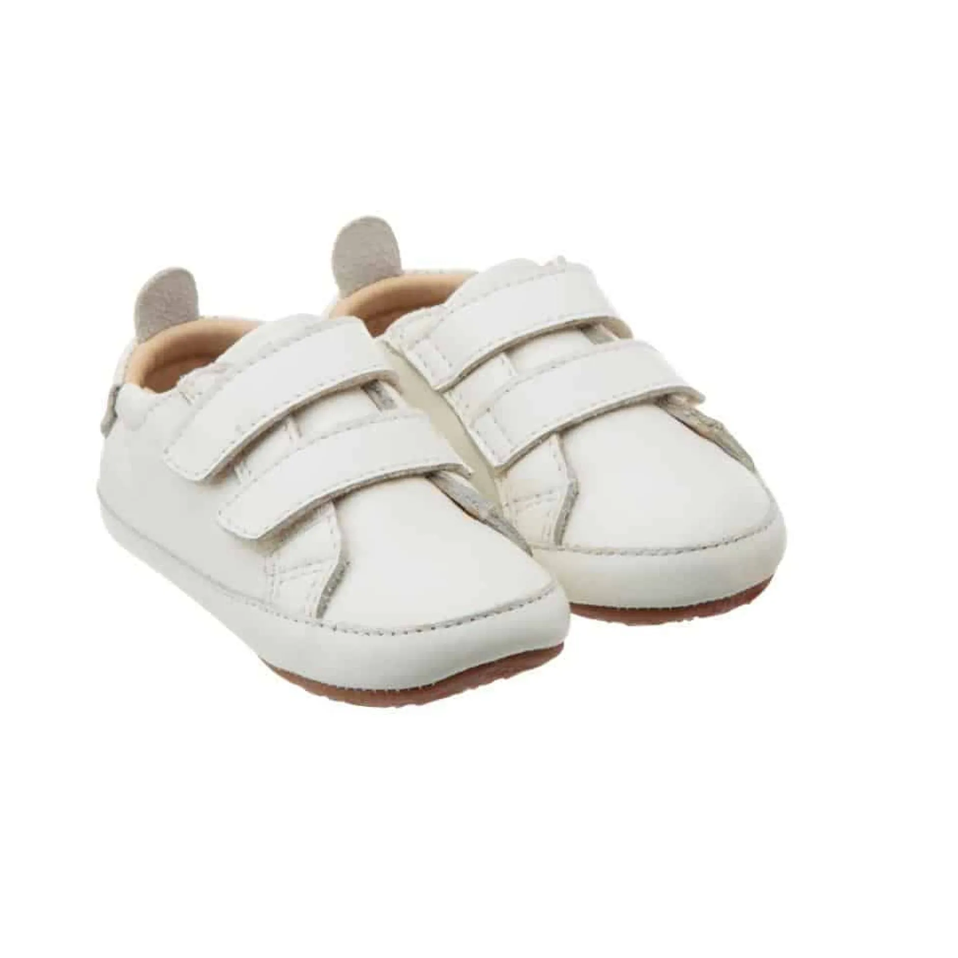 Old Soles Boy's and Girl's 113RT Bambini Markert Casual Shoes - White / White Discount