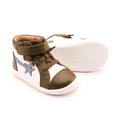 Old Soles Boy's and Girl's 8046 Ground Team Casual Shoes - Snow / Indigo / Militare Sale