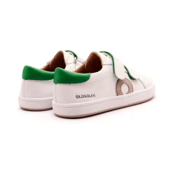 Old Soles Boy's and Girl's Kix Casual Shoes - Snow / Neon Green / Gris / White Best