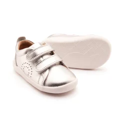 Old Soles Boy's and Girl's LittleTot Casual Shoes - Silver Discount