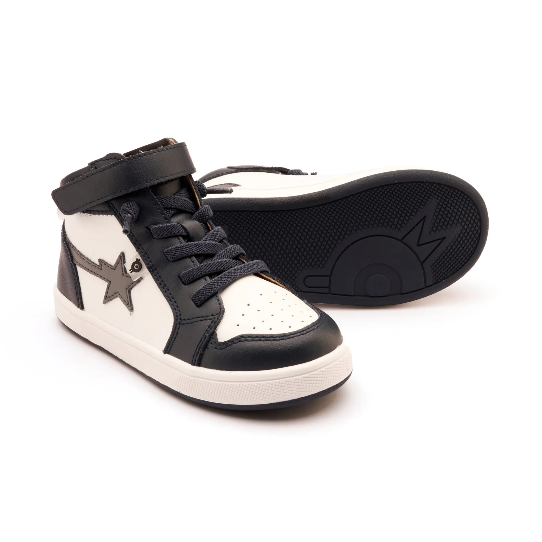 Old Soles Boy's and Girl's Team-Star Casual Shoes - Navy / Snow / Shadow Online