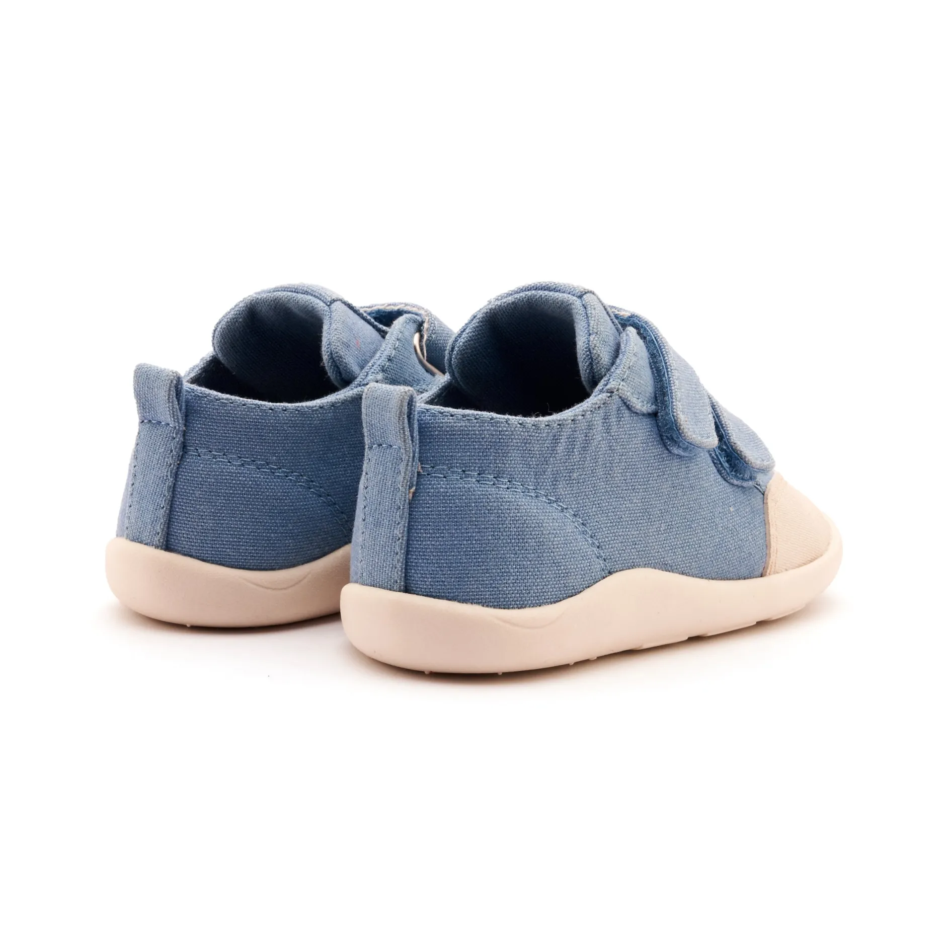 Old Soles Boy's and Girl's Salty Ground Casual Shoes - Light Denim Canvas Fashion