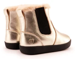 Old Soles Boy's and Girl's 315 Rider Boot Casual Shoes - Gold Sale