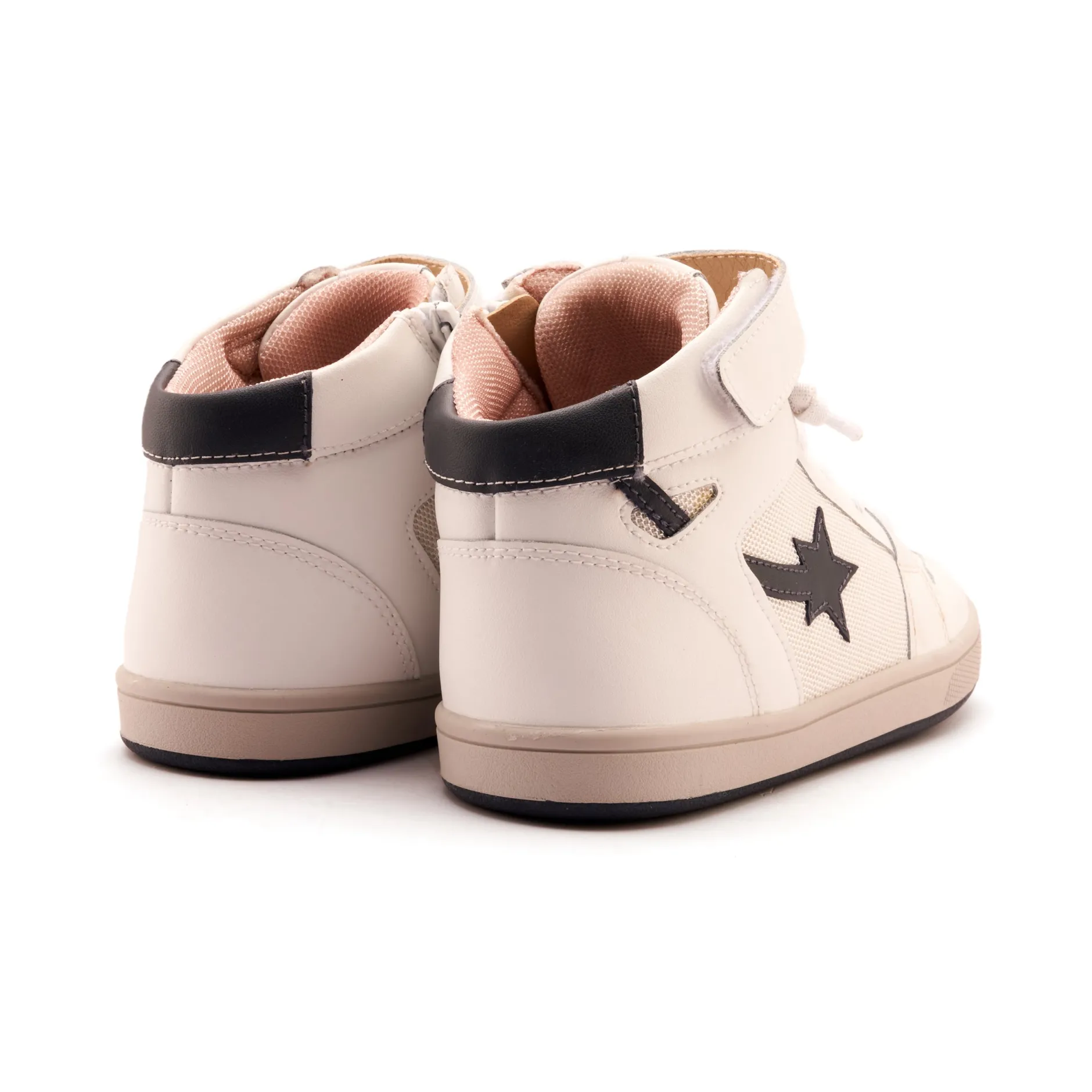Old Soles Boy's and Girl's Team Sport Casual Shoes - Snow / Navy / Gris Hot