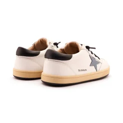 Old Soles Boy's and Girl's Platinum Runner Casual Shoes - Snow / Indigo / Black Discount