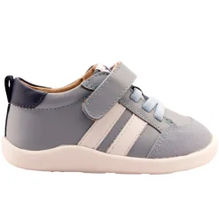 Old Soles Boy's Bowler Ground Casual Shoes - Dusty Blue / Snow / Denim Best